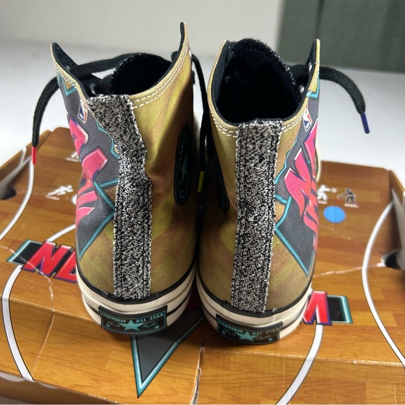 Size 10.5 - NBA Jam x Converse Chuck 70 High Hardwood Floor Barely Worn Mens main image 4